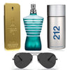 Perfumes x3 + gafas