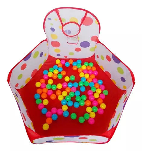 Piscina pelotas infantil plegable